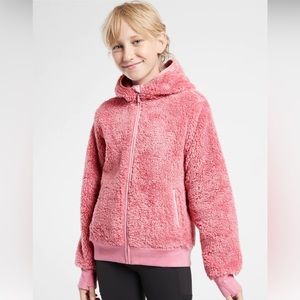 Athleta Girl So Snug Sherpa Jacket(New with tags)